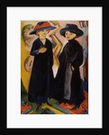 Two Women, c.1910s by Ernst Ludwig Kirchner