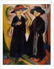 Two Women, c.1910s by Ernst Ludwig Kirchner