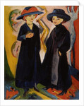 Two Women, c.1910s by Ernst Ludwig Kirchner