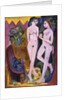 Two Nudes in a Room, 1914 by Ernst Ludwig Kirchner