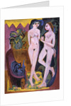 Two Nudes in a Room, 1914 by Ernst Ludwig Kirchner