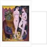 Two Nudes in a Room, 1914 by Ernst Ludwig Kirchner