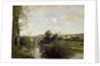 Seine and Old Bridge at Limay, 1872 by Jean Baptiste Camille Corot