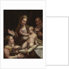 The Holy Family with Saint Catherine of Alexandria, 1581 by Lavinia Fontana