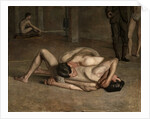 Wrestlers, 1899 by Thomas Cowperthwait Eakins