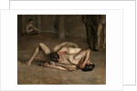 Wrestlers, 1899 by Thomas Cowperthwait Eakins