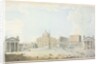 St. Peter's, the Basilica and the Piazza by Francesco Panini