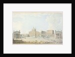 St. Peter's, the Basilica and the Piazza by Francesco Panini