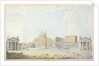 St. Peter's, the Basilica and the Piazza by Francesco Panini