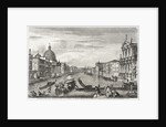 The Grand Canal Between San Simone Piccolo and Santa Chiara, c.1740-41 by Michele Marieschi