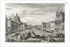 The Grand Canal Between San Simone Piccolo and Santa Chiara, c.1740-41 by Michele Marieschi