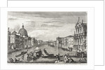 The Grand Canal Between San Simone Piccolo and Santa Chiara, c.1740-41 by Michele Marieschi