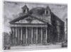 View of the Pantheon of Agrippa, c.1761 by Giovanni Battista Piranesi