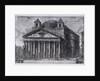 View of the Pantheon of Agrippa, c.1761 by Giovanni Battista Piranesi