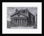 View of the Pantheon of Agrippa, c.1761 by Giovanni Battista Piranesi