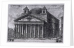 View of the Pantheon of Agrippa, c.1761 by Giovanni Battista Piranesi