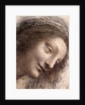 Head of Virgin, 1508-1512 by Leonardo da Vinci