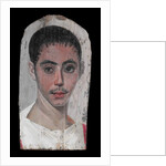 Portrait of a Youth with a Surgical Cut in one Eye, 190-210 AD by Roman Period Egyptian