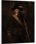 The Standard Bearer, Floris Soop, 1654 by Rembrandt Harmensz. van Rijn
