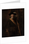 The Standard Bearer, Floris Soop, 1654 by Rembrandt Harmensz. van Rijn
