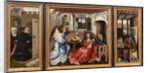 Annunciation Triptych, c.1427-32 by (1375/8-1444) Master of Flemalle
