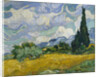 Wheat Field with Cypresses, 1889 by Vincent van Gogh