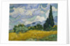 Wheat Field with Cypresses, 1889 by Vincent van Gogh