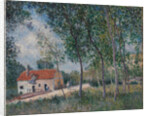 The Road from Moret to Saint-Mammès, 1883-85 by Alfred Sisley