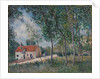 The Road from Moret to Saint-Mammès, 1883-85 by Alfred Sisley