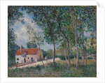The Road from Moret to Saint-Mammès, 1883-85 by Alfred Sisley