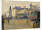 Place de Clichy, 1887 by Paul Signac