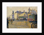 Place de Clichy, 1887 by Paul Signac
