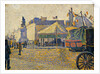 Place de Clichy, 1887 by Paul Signac