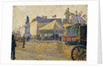 Place de Clichy, 1887 by Paul Signac