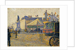 Place de Clichy, 1887 by Paul Signac