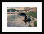 View of the Seine, 1882-83 by Georges Pierre Seurat