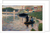 View of the Seine, 1882-83 by Georges Pierre Seurat