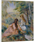 In the Meadow, 1888-92 by Pierre Auguste Renoir