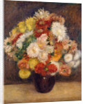 Bouquet of Chrysanthemums, 1881 by Pierre Auguste Renoir