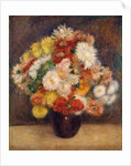 Bouquet of Chrysanthemums, 1881 by Pierre Auguste Renoir