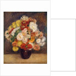 Bouquet of Chrysanthemums, 1881 by Pierre Auguste Renoir