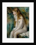 Young Girl Bathing, 1892 by Pierre Auguste Renoir