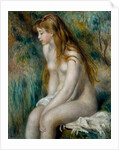 Young Girl Bathing, 1892 by Pierre Auguste Renoir