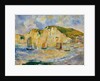 Sea and Cliffs, c.1885 by Pierre Auguste Renoir
