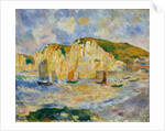 Sea and Cliffs, c.1885 by Pierre Auguste Renoir