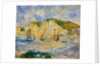 Sea and Cliffs, c.1885 by Pierre Auguste Renoir