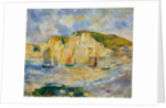 Sea and Cliffs, c.1885 by Pierre Auguste Renoir