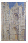 Rouen Cathedral: The Portal, 1894 by Claude Monet