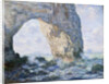 The Manneporte, 1883 by Claude Monet