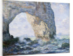 The Manneporte, 1883 by Claude Monet
